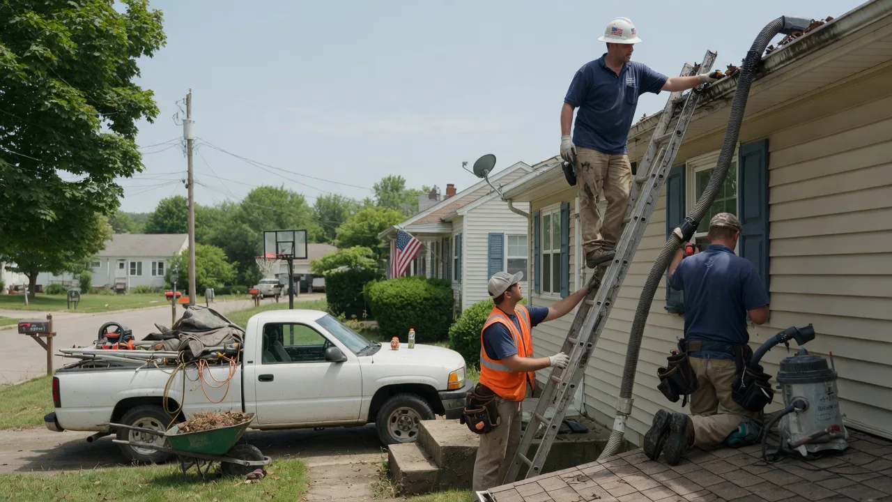 Gutter Installation in Denton, TX near me